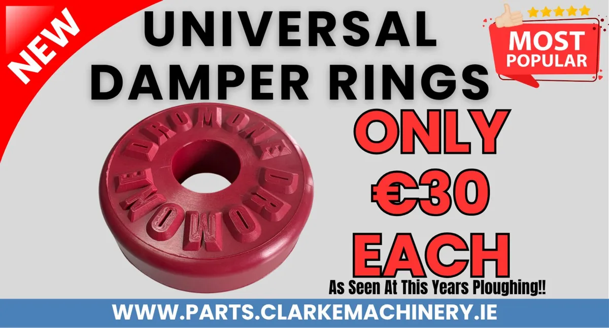 Red Damper Rings - 🌟Back In Stock🌟
