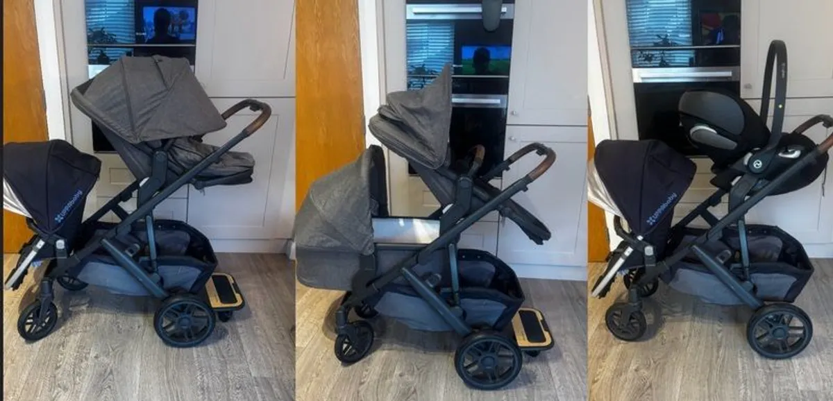 Uppababy vista V2 complete travel system - Image 1