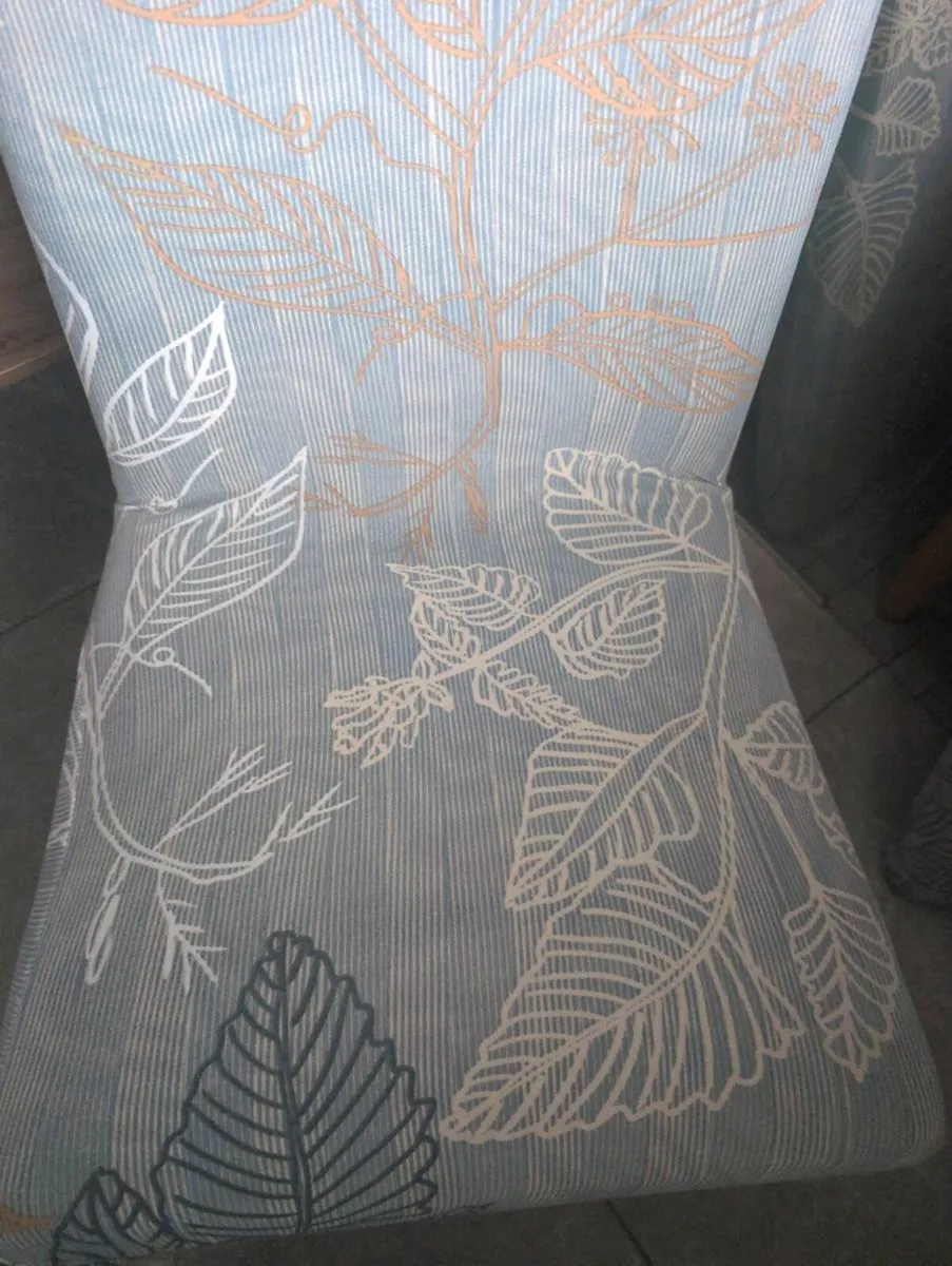 6 x Tall Back Dining Chairs - Image 4