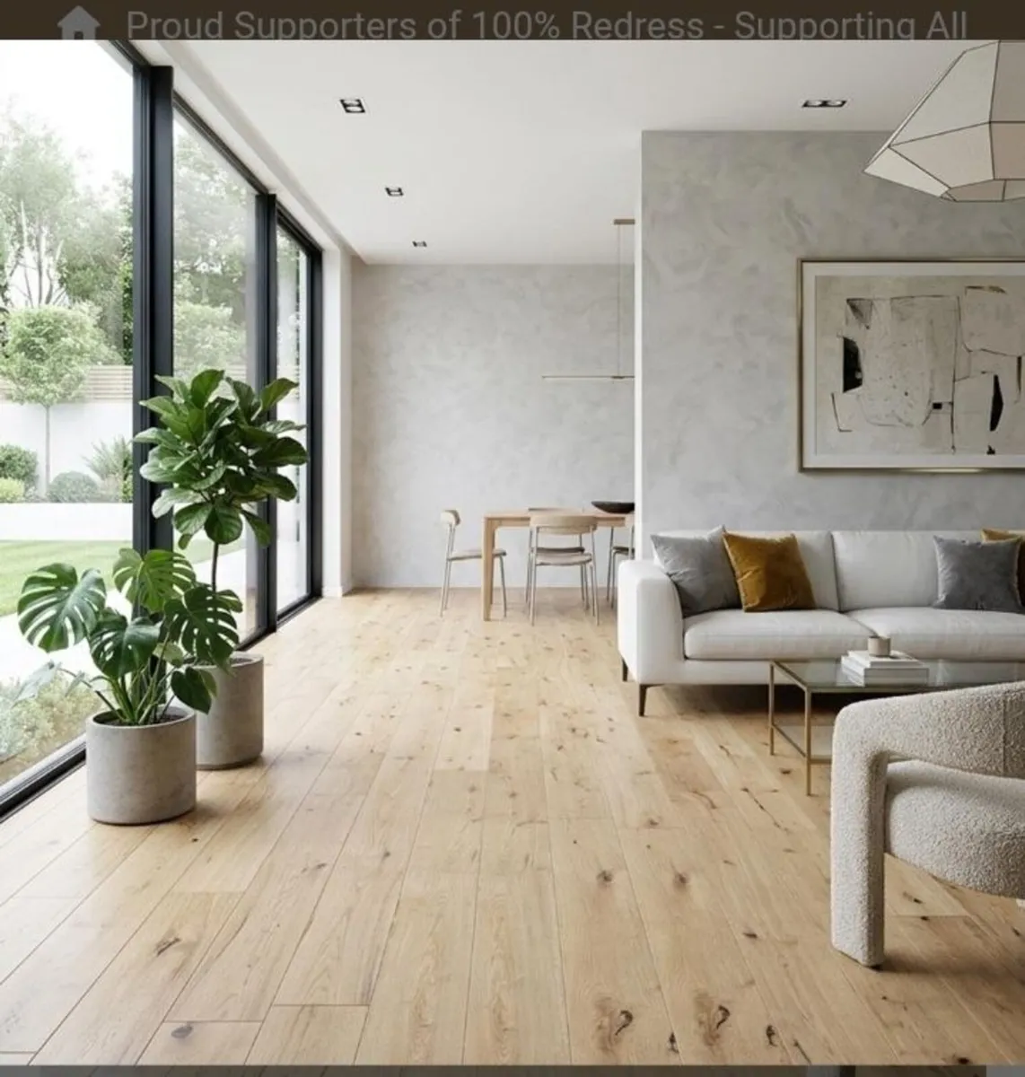Artisan Solid Oak Lacquered Flooring - Image 1