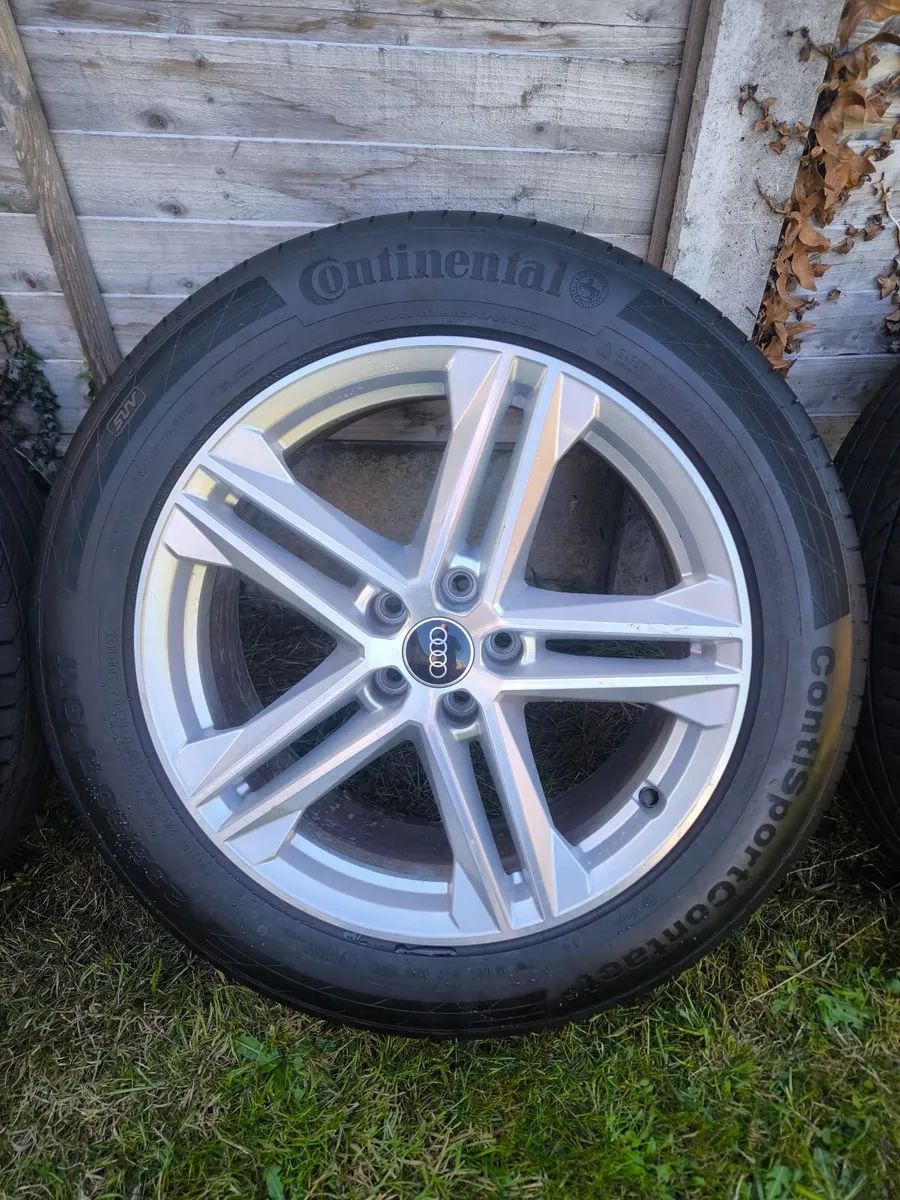 AUDI  WHEELS Q3 Q4 Q5 ALLOYS  235/55/18 LIKE NEW! - Image 2