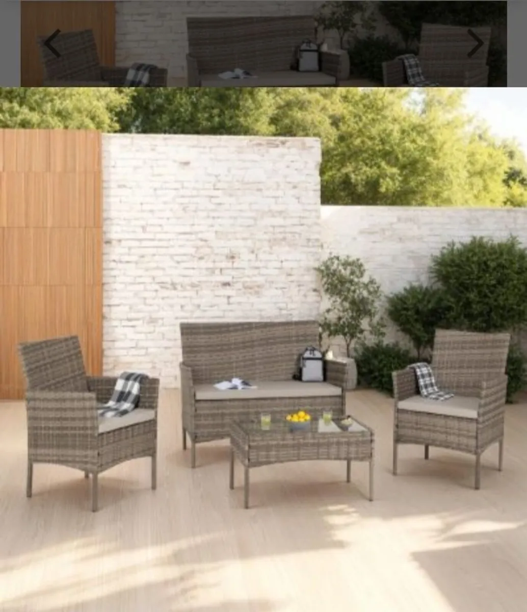 Willow 4 Piece Garden Set - Image 1