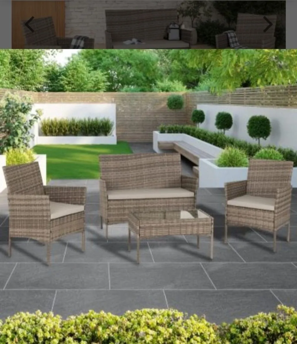 Willow 4 Piece Garden Set - Image 2
