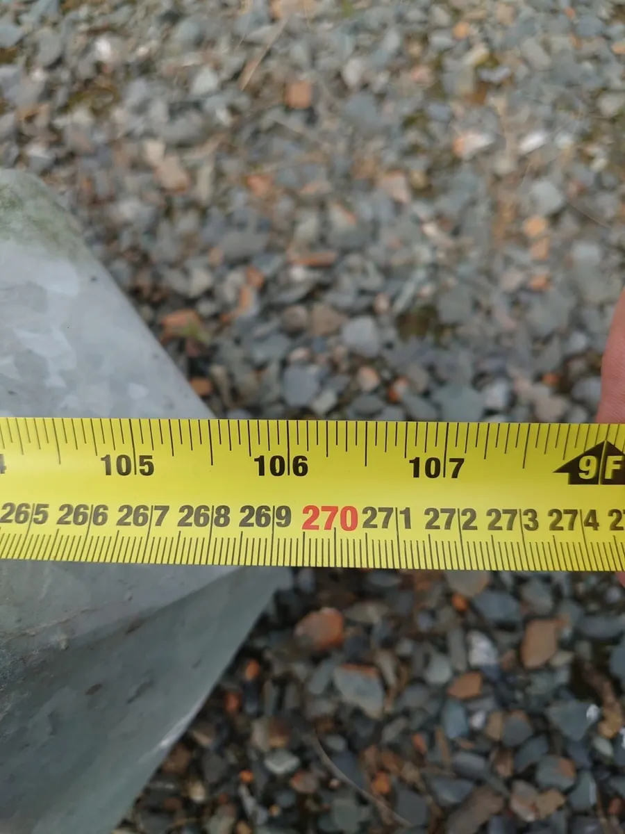 2 Galvanised Gate Posts +Galvanised Posts for Sale - Image 2