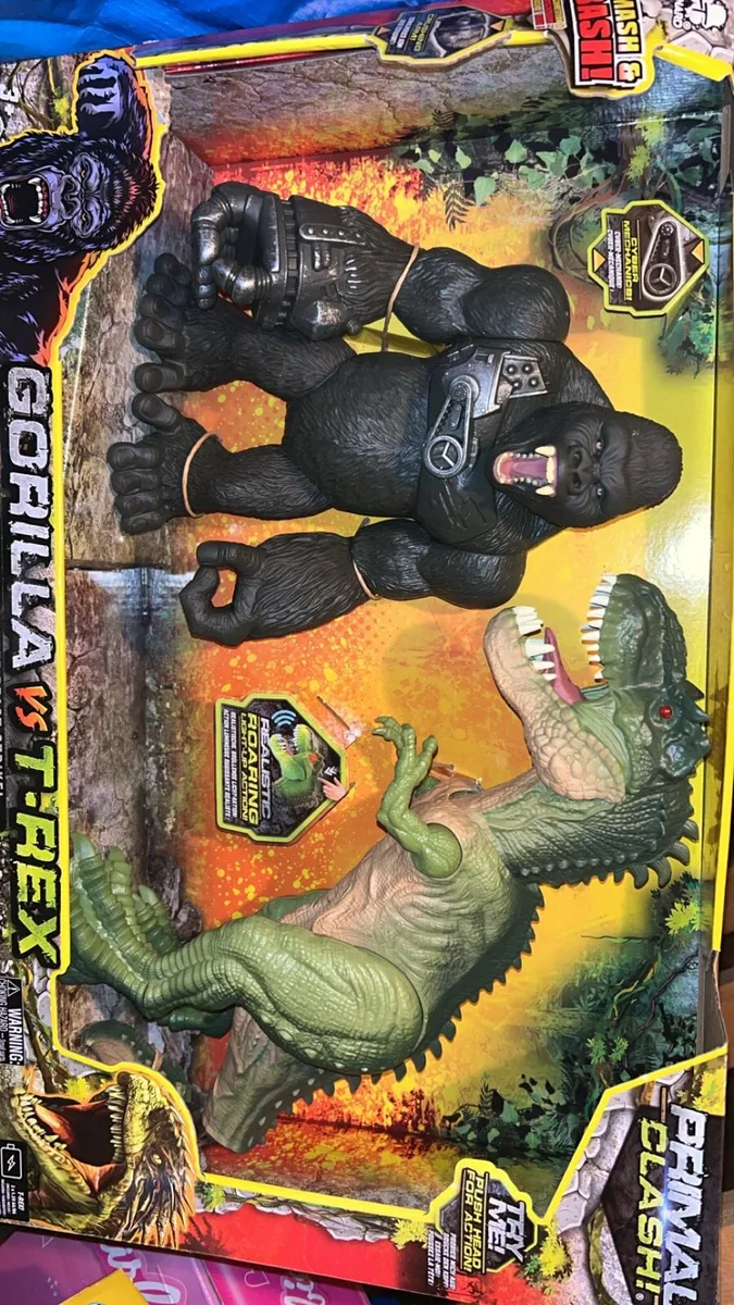 Gorilla & Dinosaur Set - Image 1
