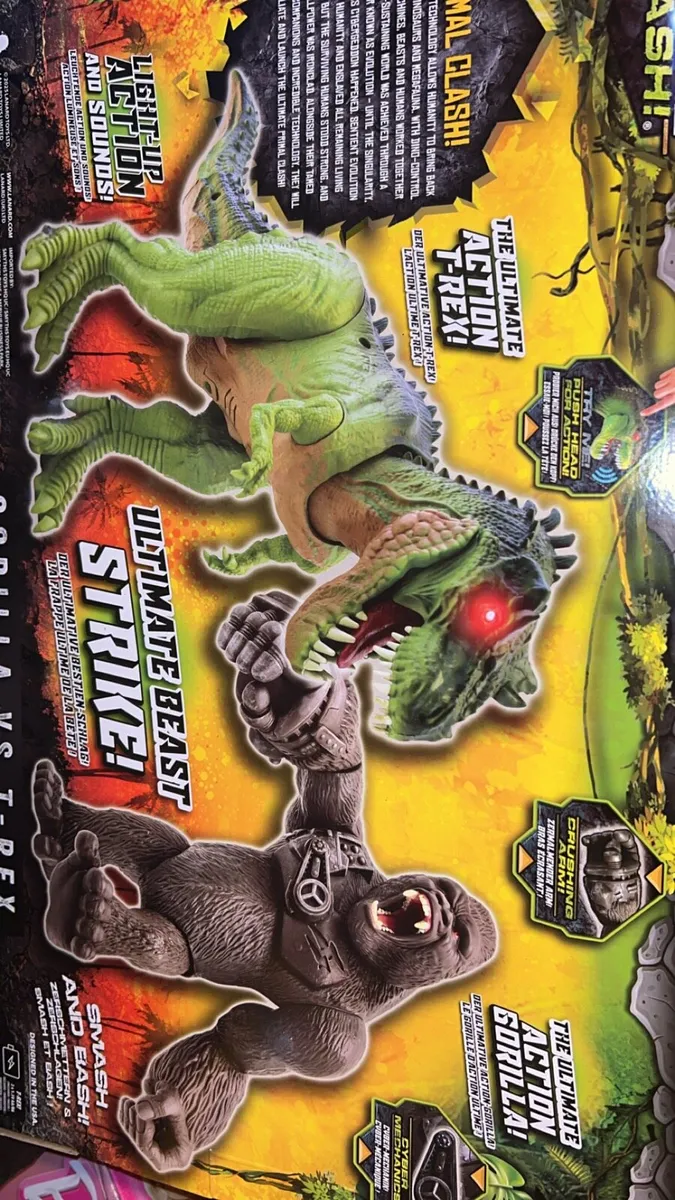 Gorilla & Dinosaur Set - Image 4
