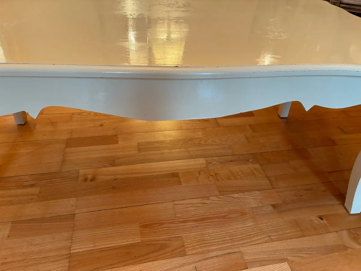 Cream Coffee Table - Image 4