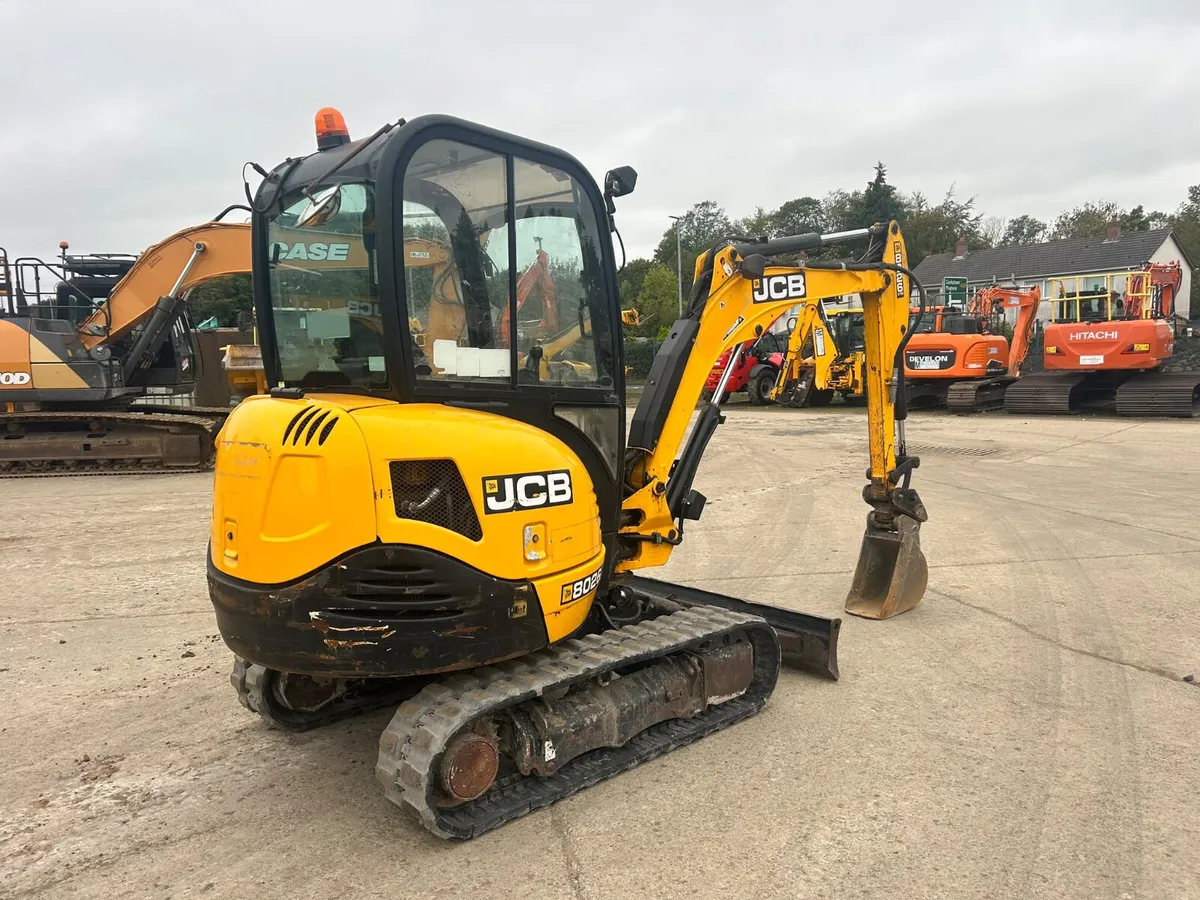 2019 JCB 8026 Only 1972 HRs - MULLANS - Image 3