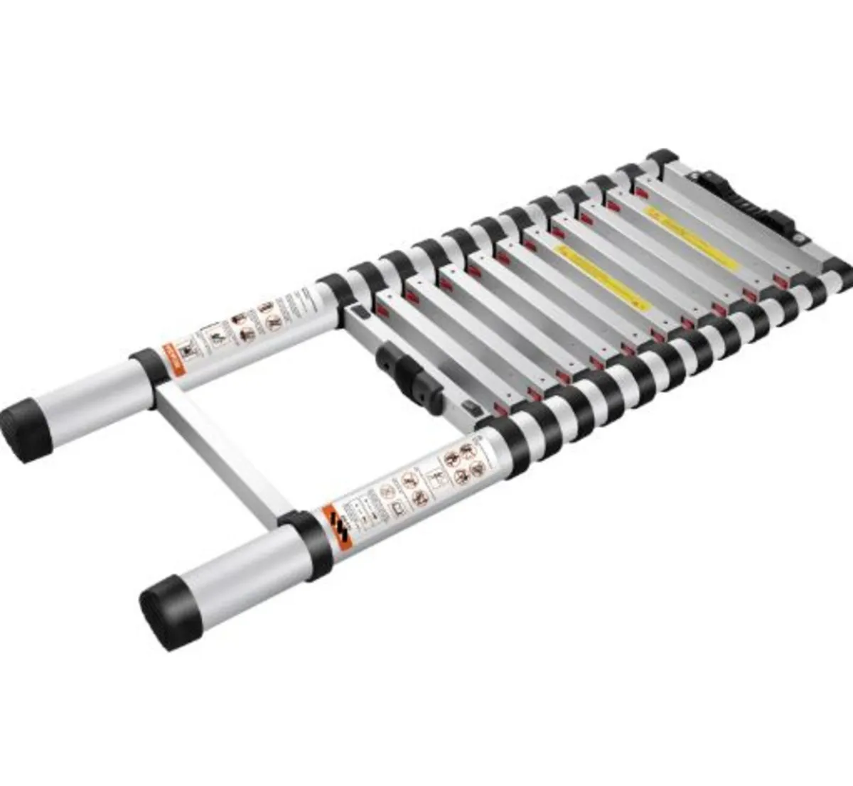 Telescoping Ladder Aluminum Extension Step 381 cm - Image 4