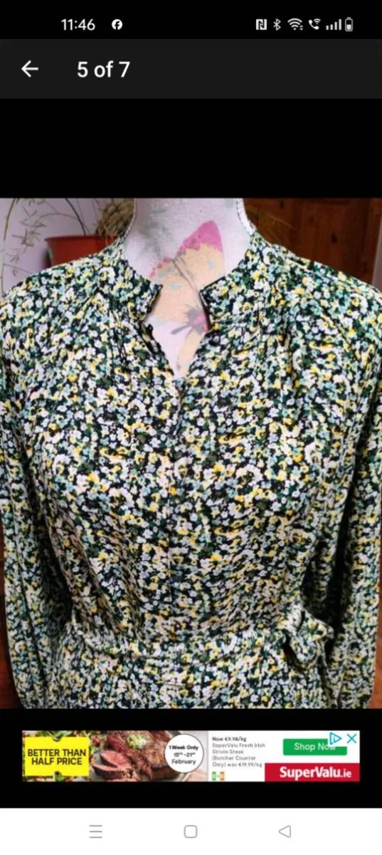 H&M loose fitting dress, new never worn,
H&M flora - Image 2