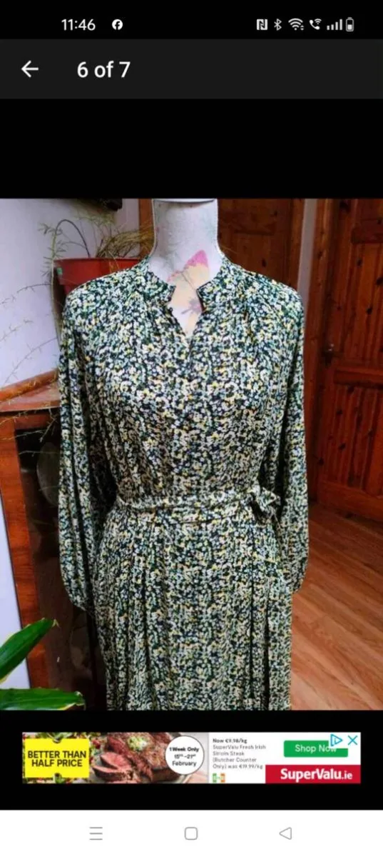 H&M loose fitting dress, new never worn,
H&M flora - Image 3