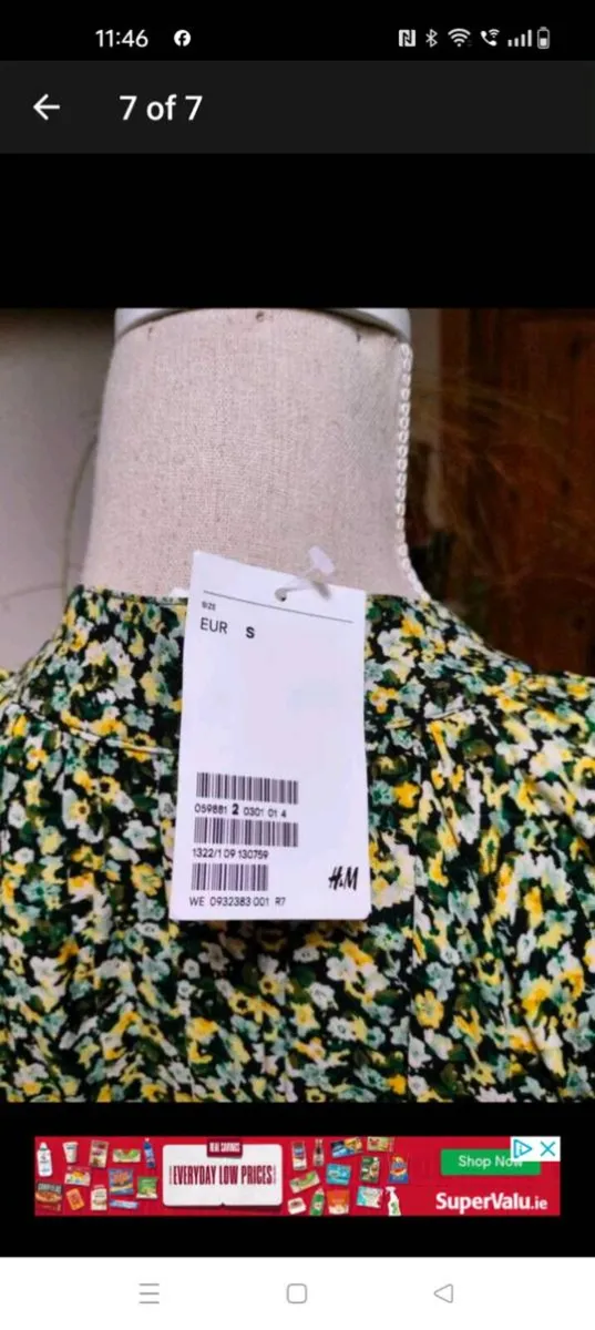 H&M loose fitting dress, new never worn,
H&M flora - Image 4