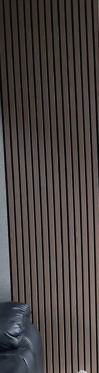Slatted Acoustic Wall Panels 4 Colours - Image 2