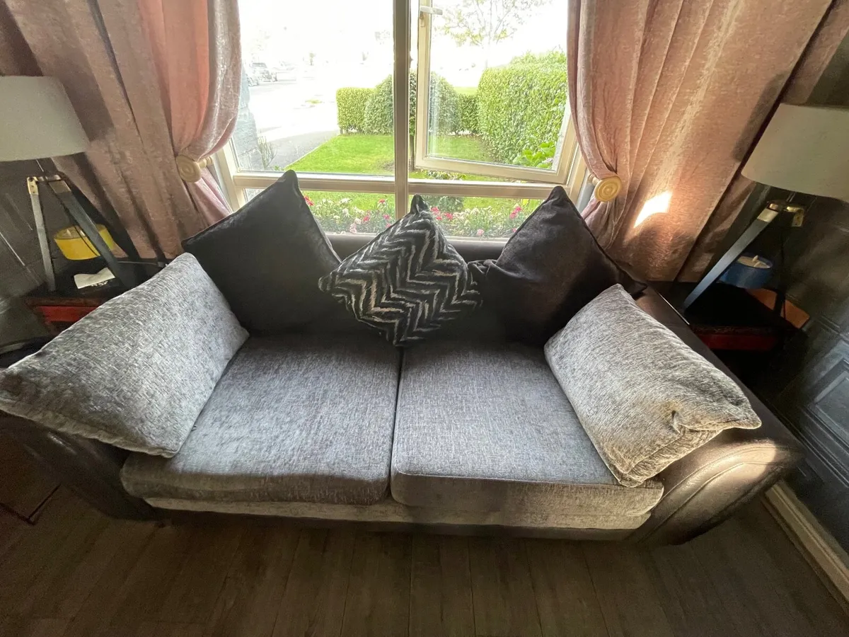 Two , Two seater Settees - Image 2
