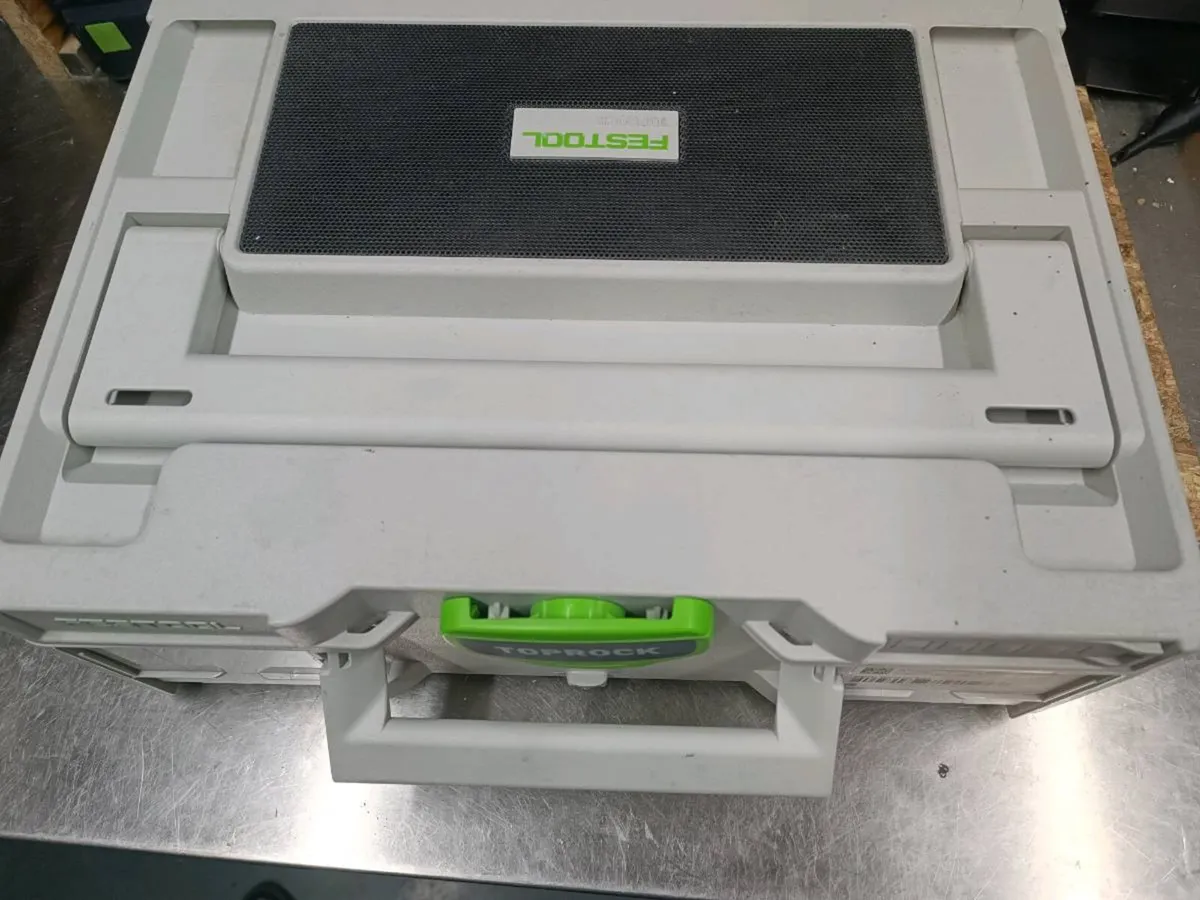 Festool toprock speaker.