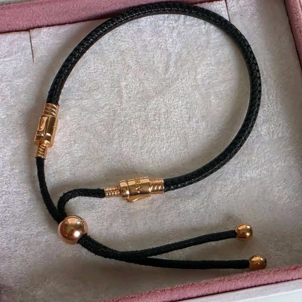Pandora moments leather slider bracelet - Image 4