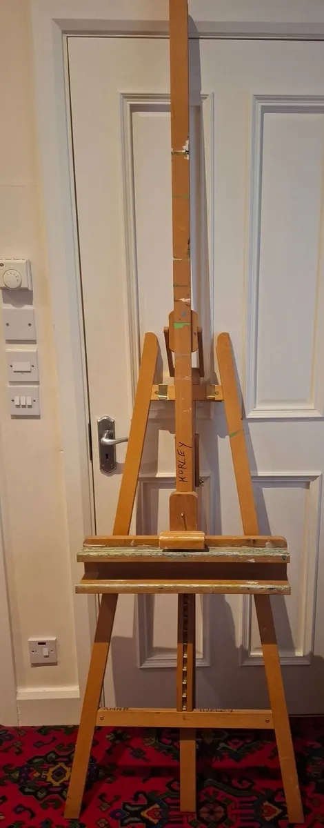 art equipment, easel and art box - Image 4