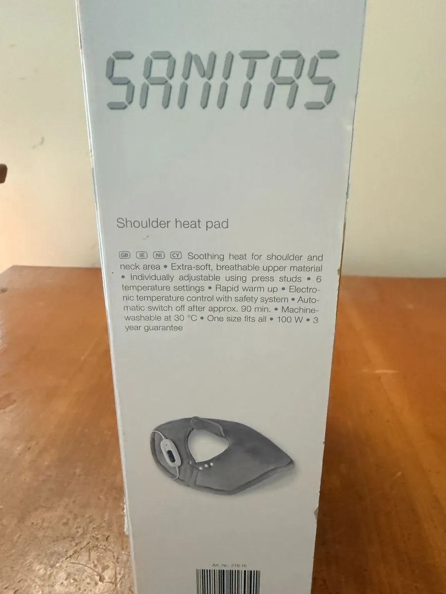 Sanitas Shoulder heat pad 6 temperature settings R - Image 2