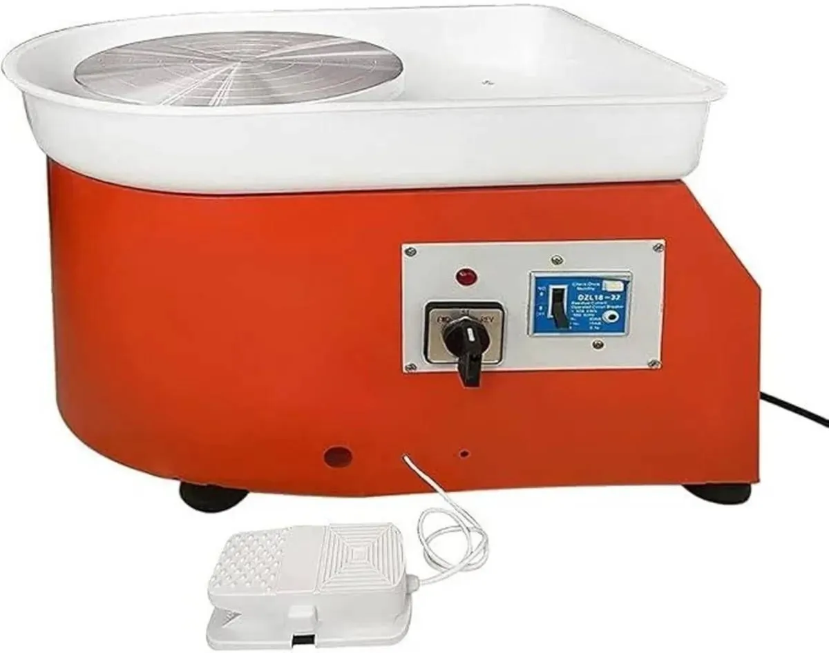 Electric Clay Pottery Wheel 350W Ceramic Machine - Image 3