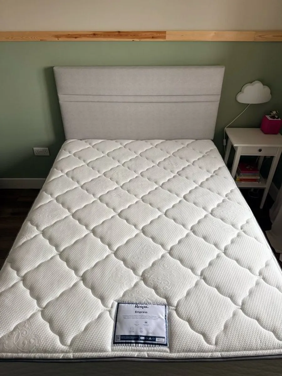 4ft6 Double Bed with Espa Mattress - Image 1
