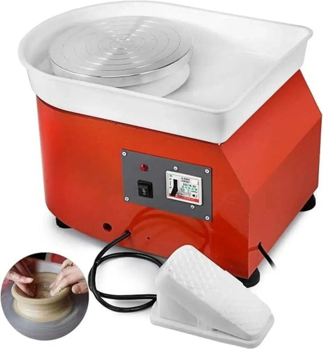 Electric Ceramic Pottery Wheel 350W Clay Machine - Image 3