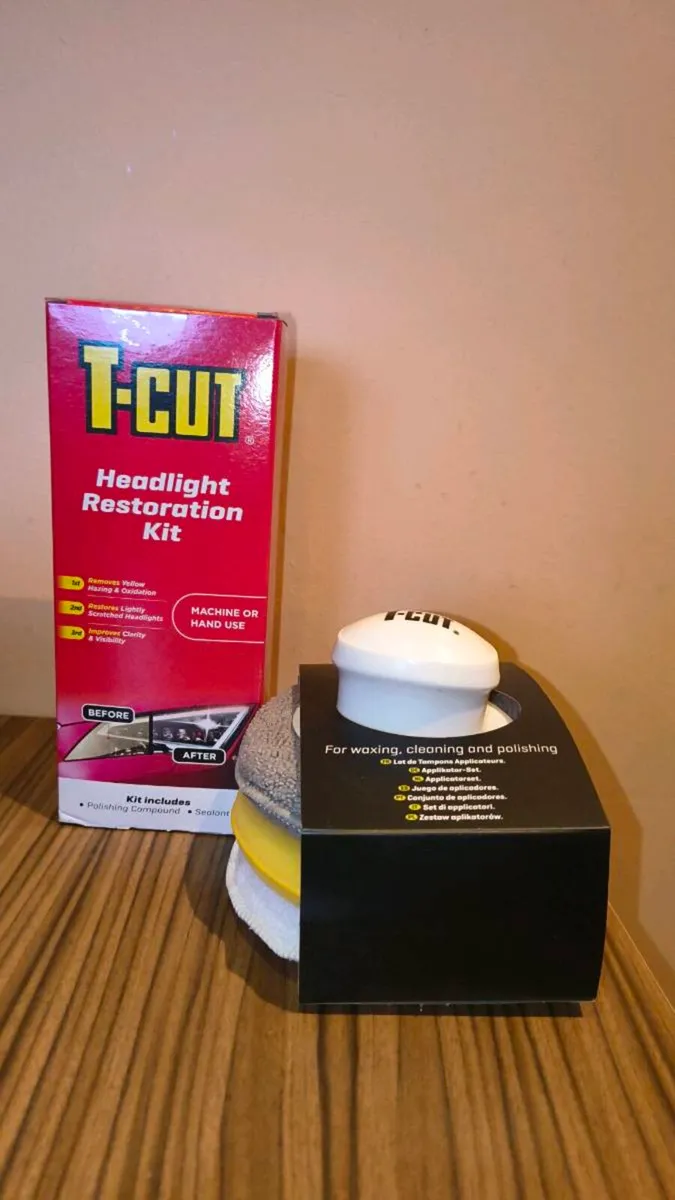 T-Cut Headlight Restoration Kit Polishing Restorer - Image 3