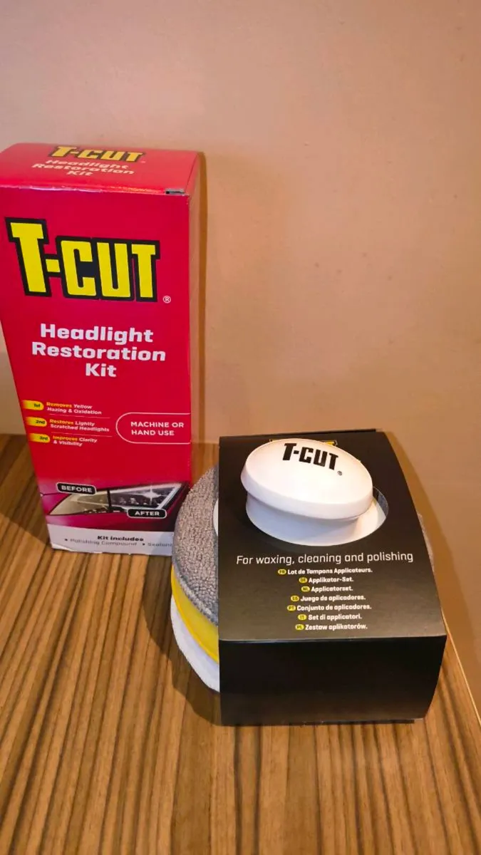 T-Cut Headlight Restoration Kit Polishing Restorer - Image 4