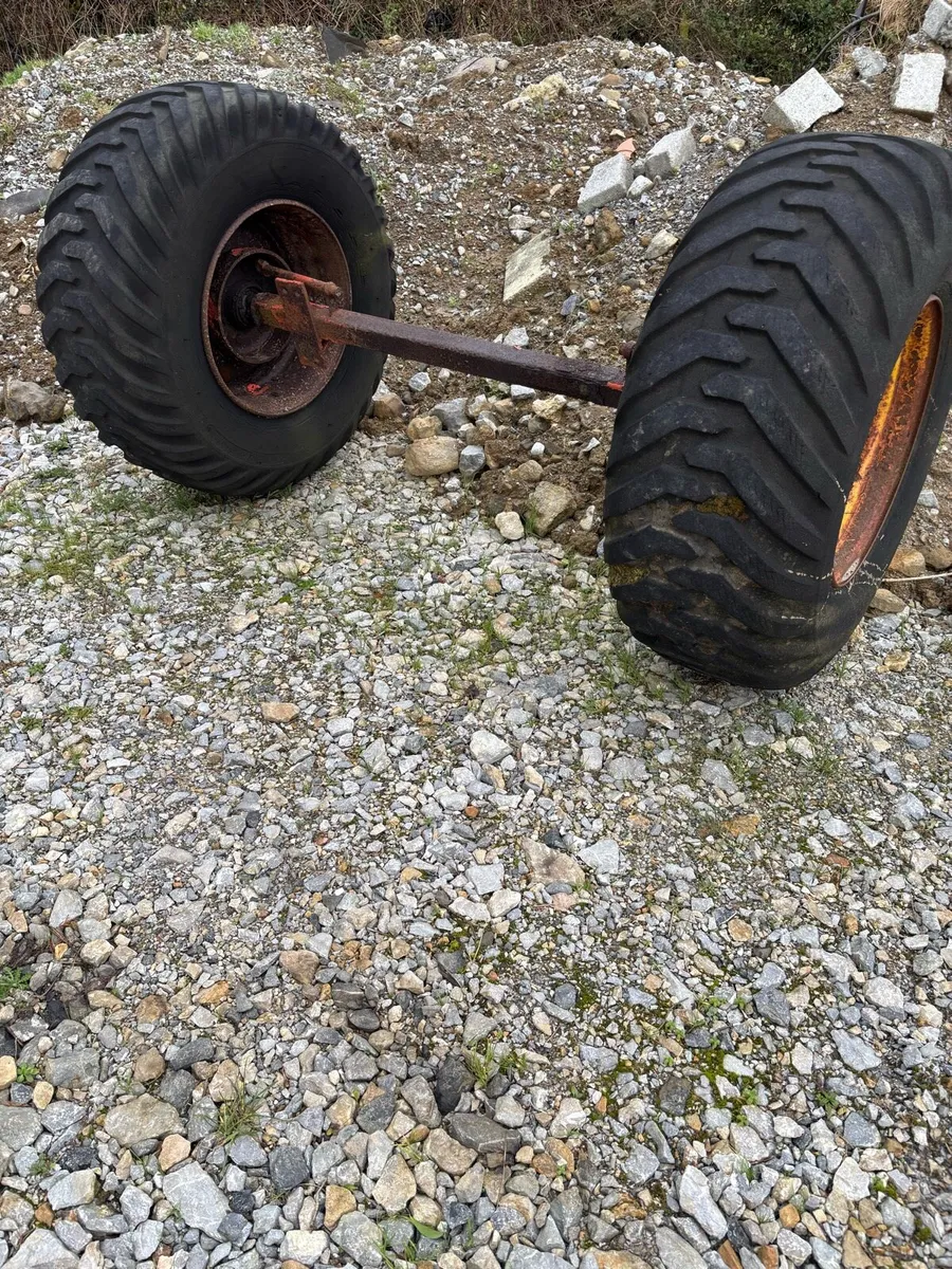 Wheel and axle