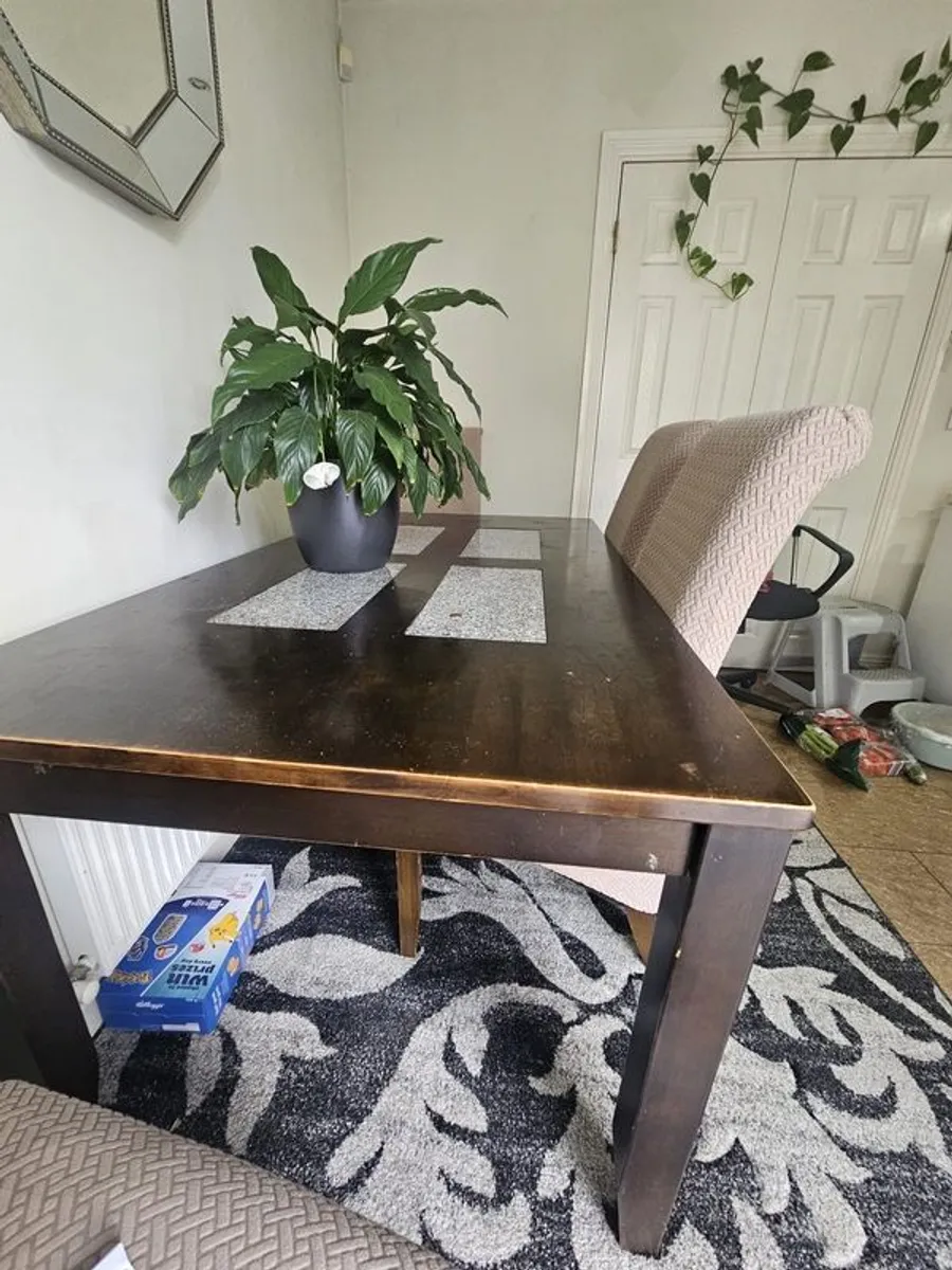 Dining Table and Chairs - Image 1