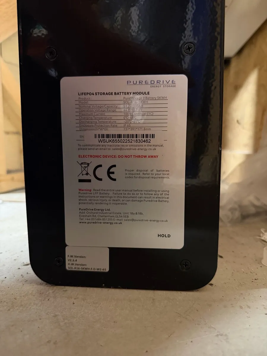 Puredrive Solar Battery - Image 2