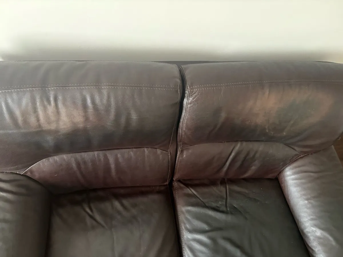 Leather sofa - Image 3