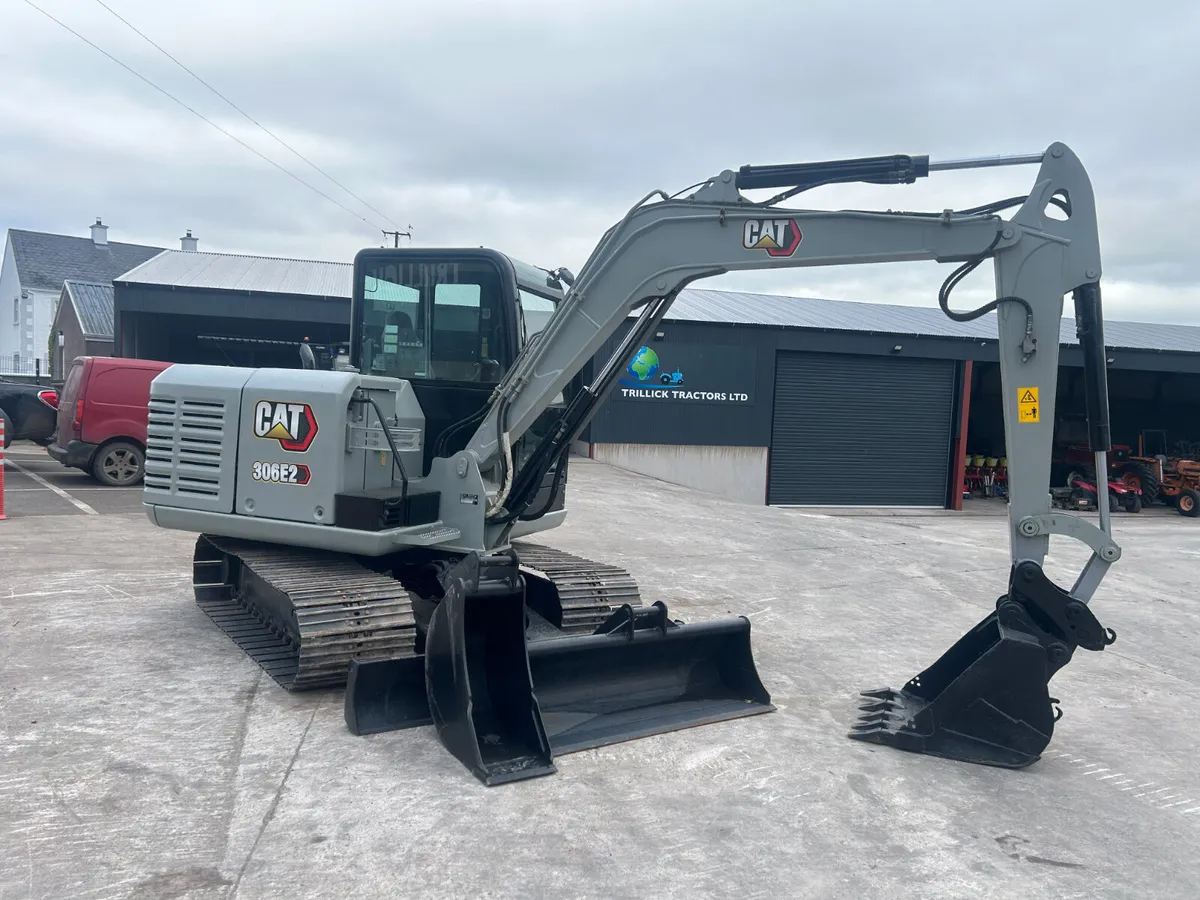 2020 Caterpillar 306E2 C/W x3 Buckets - Image 1