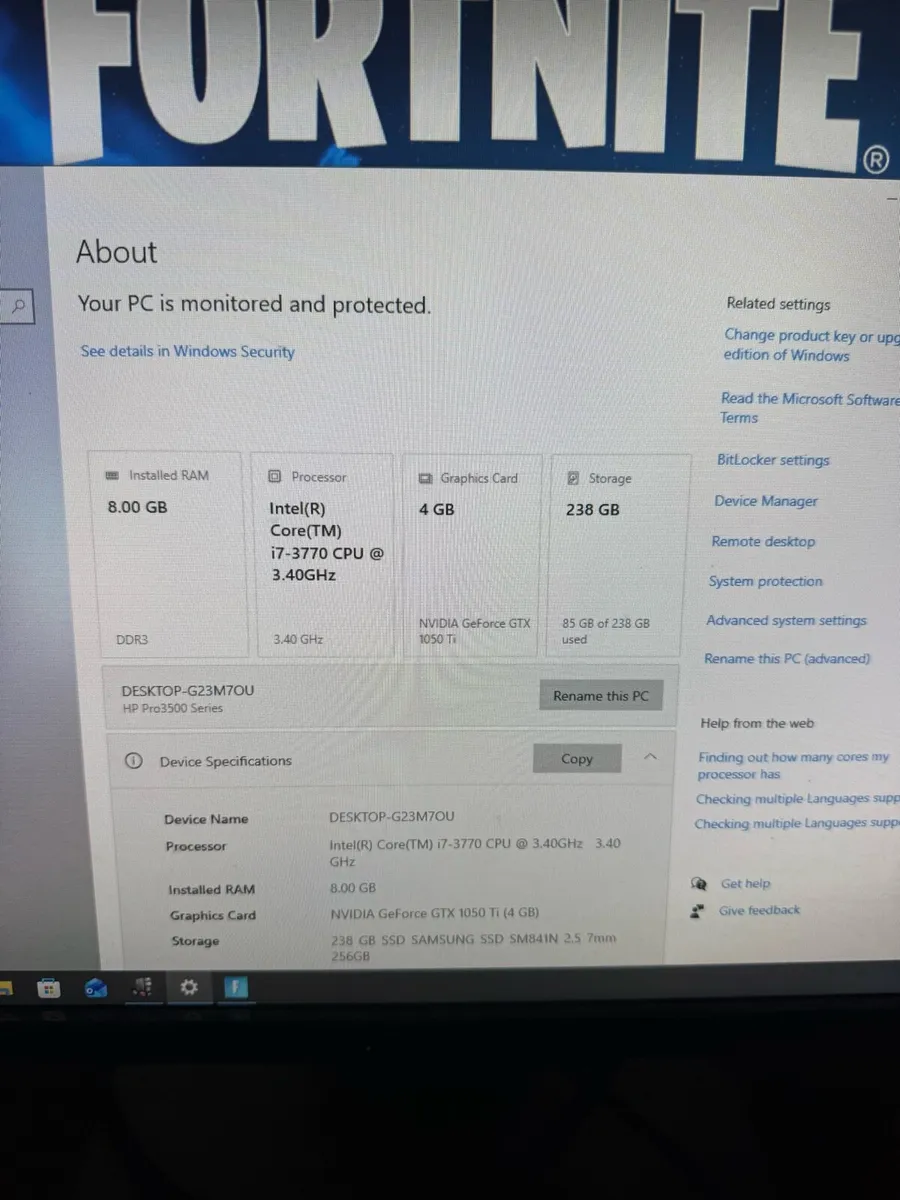 I7 game pc - Image 4