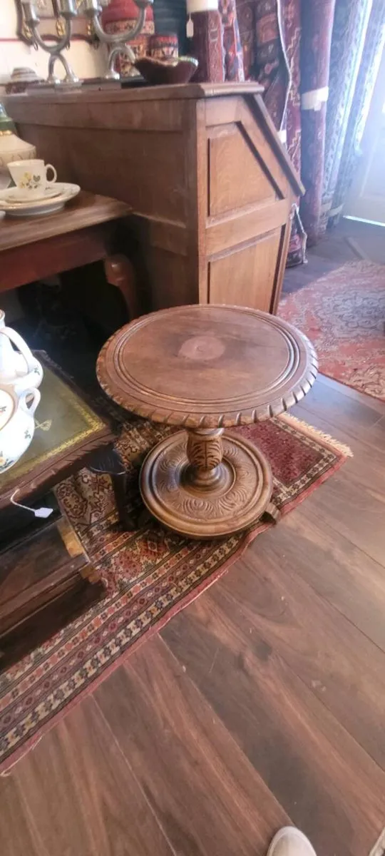 Oak coffee table