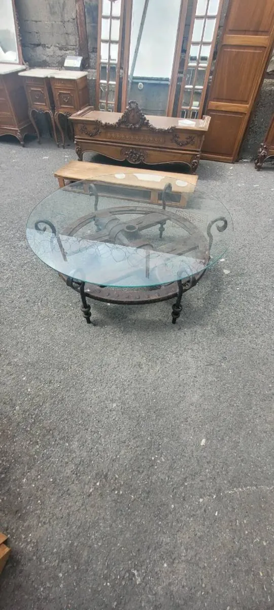 Large 19th century coffee table - Image 3