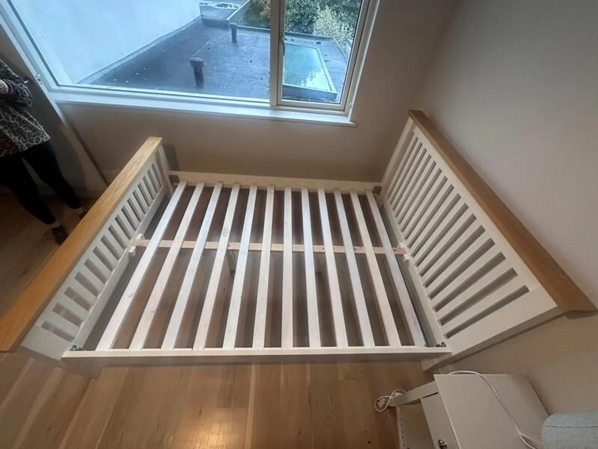 Double Bed Frame with Mattress - Image 2