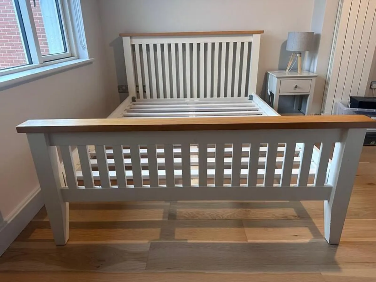 Double Bed Frame with Mattress - Image 4