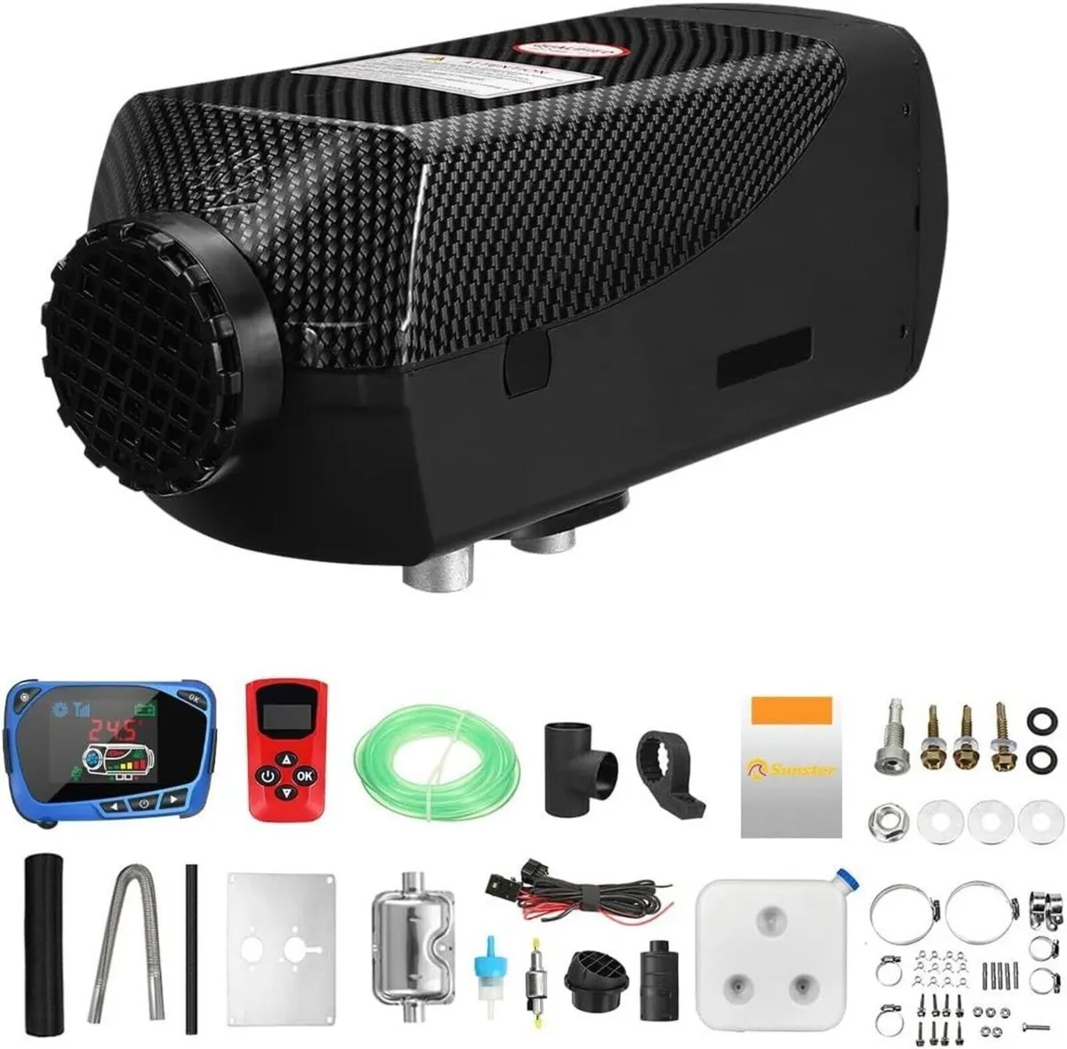 8KW 12V Diesel Parking Heater with Remote - Image 1