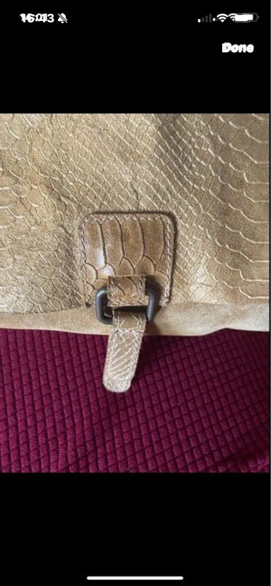 Leather Shoulder Bag - Image 3