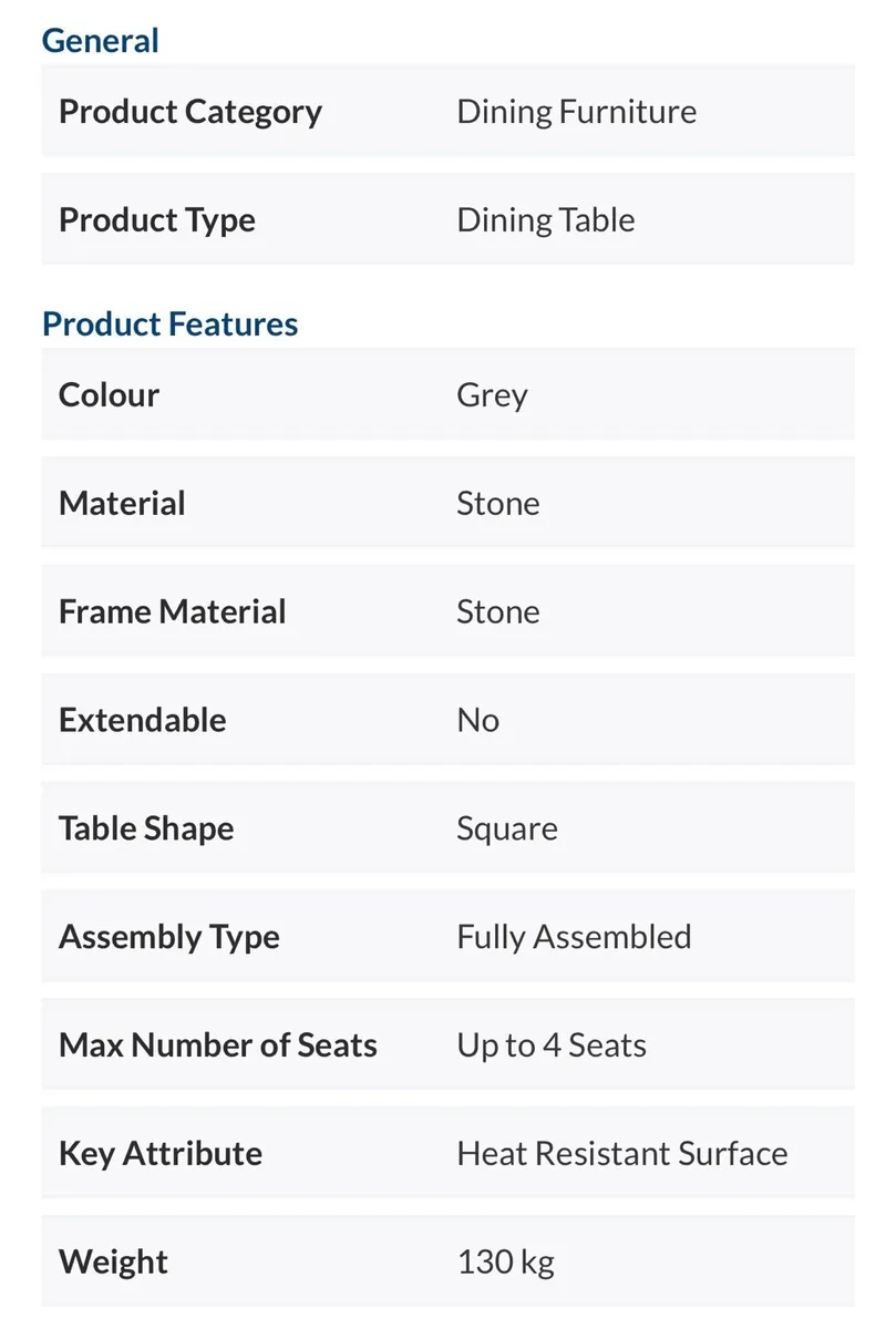 Dining Table - Image 4