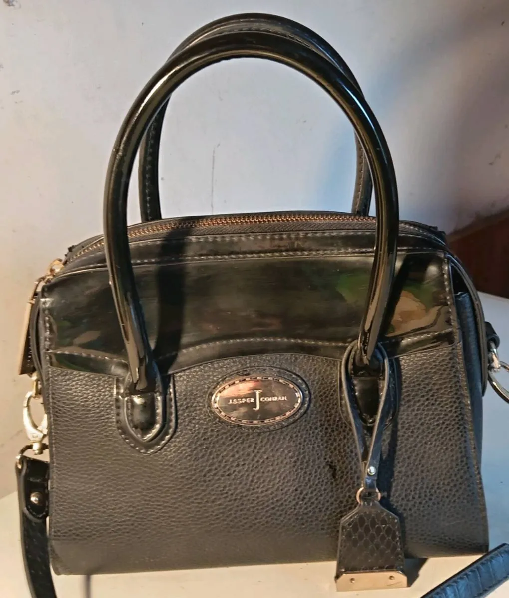 Jasper Conran Black Handbag - Image 1