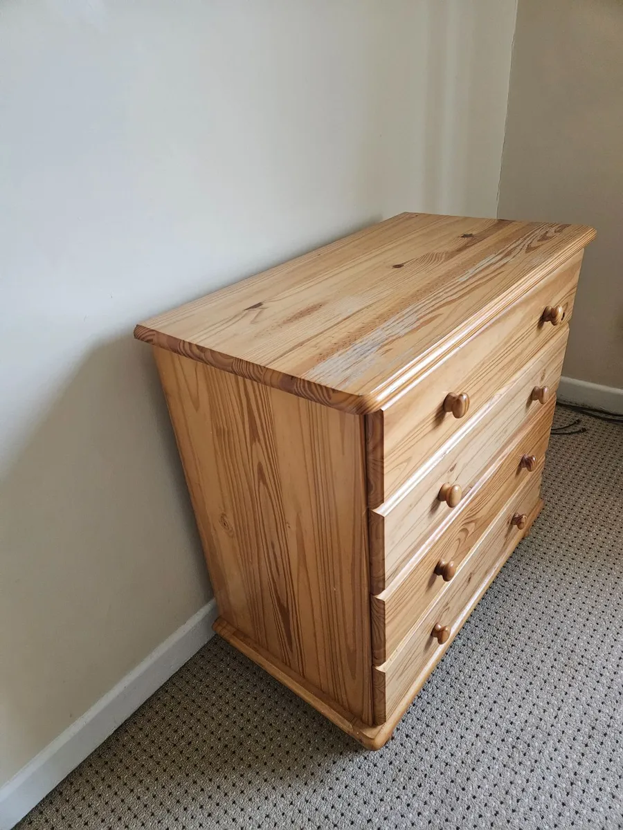 Pine Chest of Drawers - Image 1
