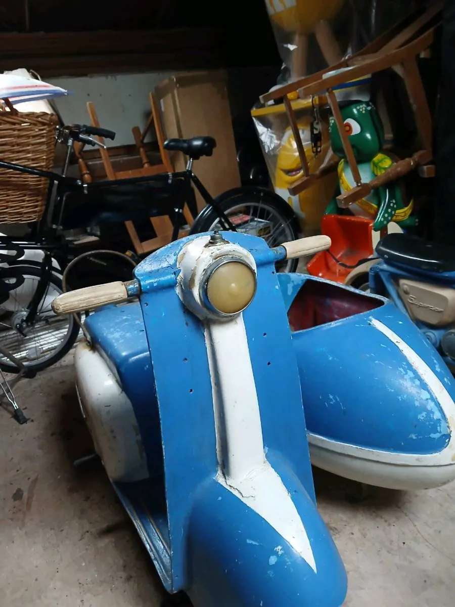 Vintage scooter& sidecar - Image 3