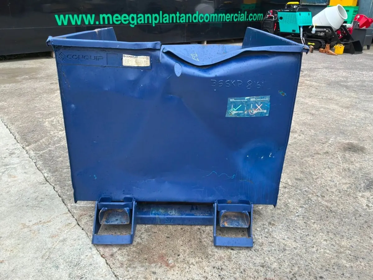 Conquip auto lock tipping skip.....292. - Image 3