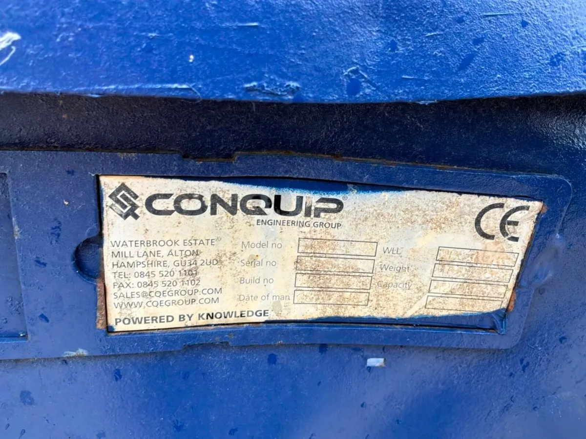 Conquip auto lock tipping skip.....292. - Image 4