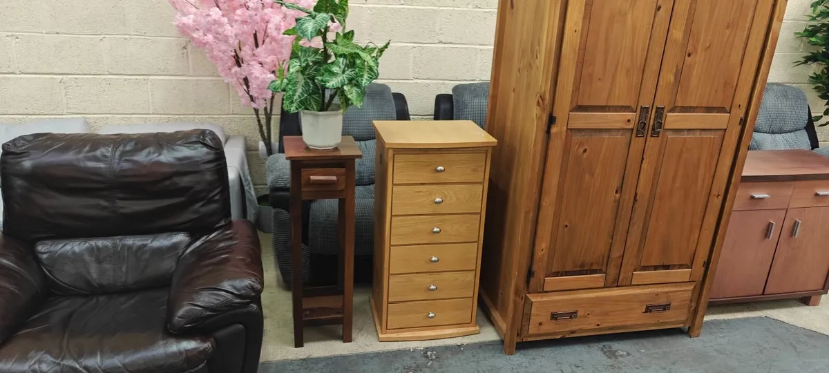 Solid Wood Wardrobe - Image 3