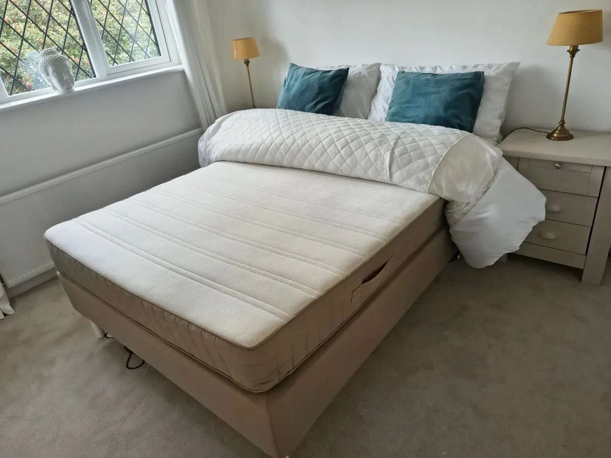 Ikea divan base with pocket sprung mattress - Image 1