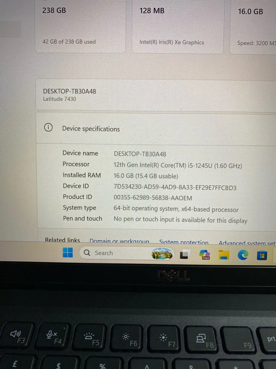 Dell latitude 7430 i5 pro 12 generation - Image 4