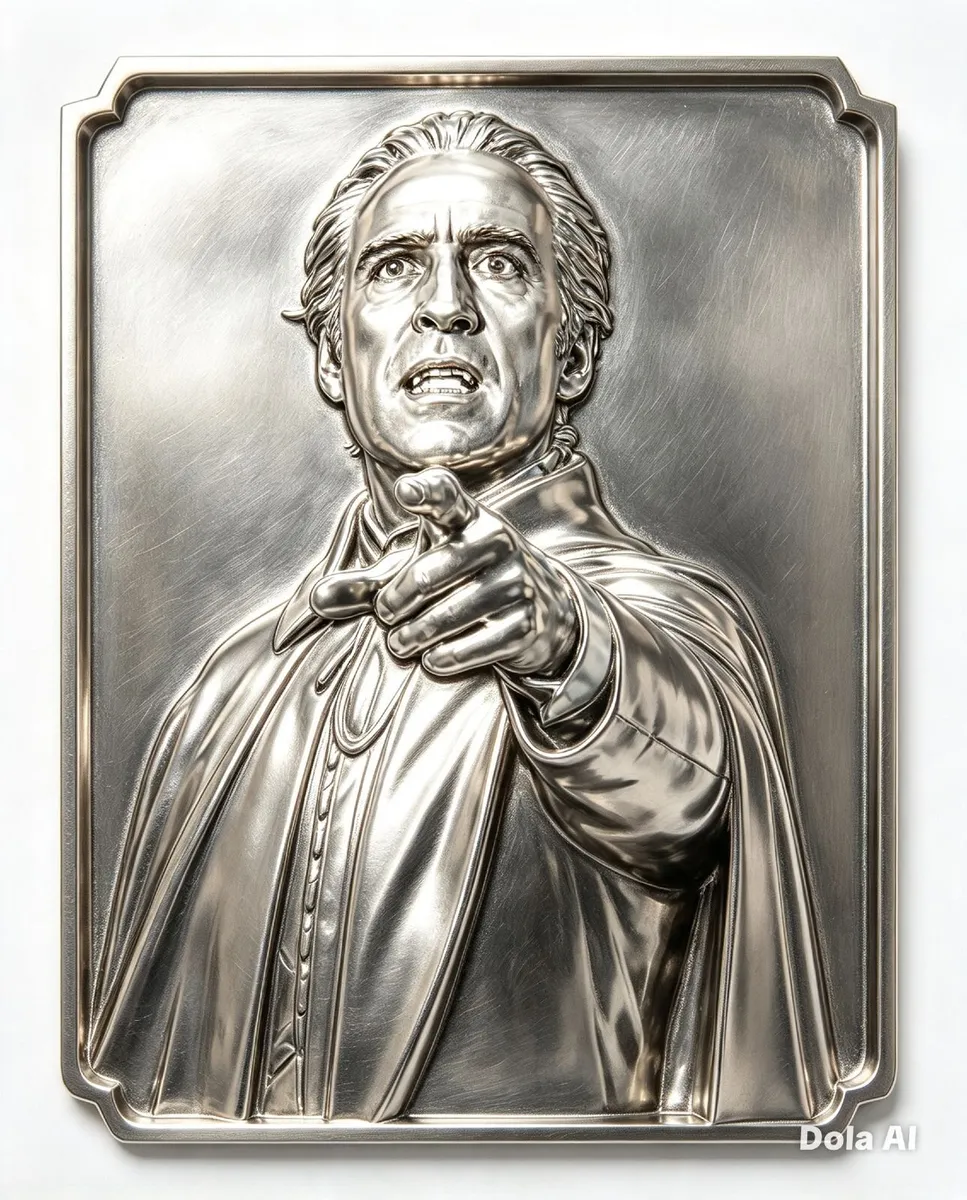 Dracula Christopher lee plaque - Image 2