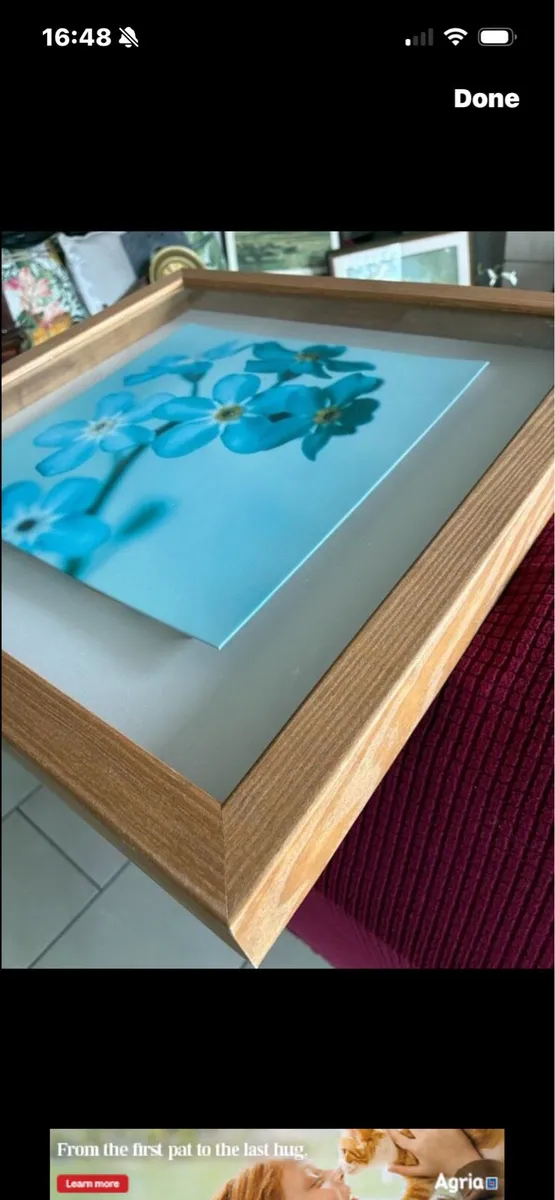 3D Floral Framed picture - Image 3